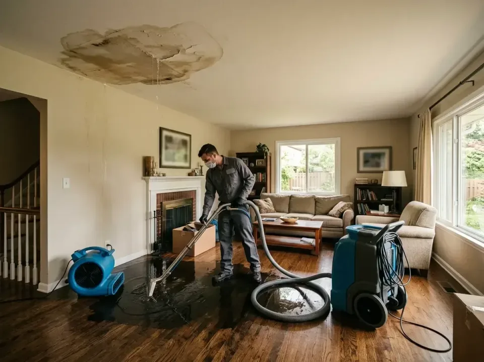 attic-pipe-burst-ceiling-drip-008 — frequently asked questions, Water Damage Restoration & Carpet Care in Estacada, OR